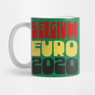 Belgium / Euro 2020 Football Fan Design Mug